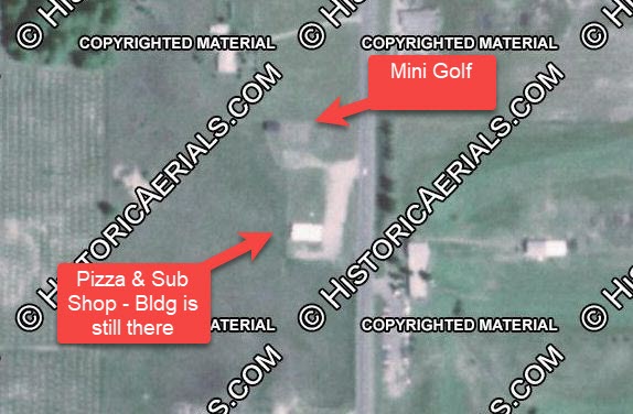 Bear Lake Miniature Golf - 1986 Aerial